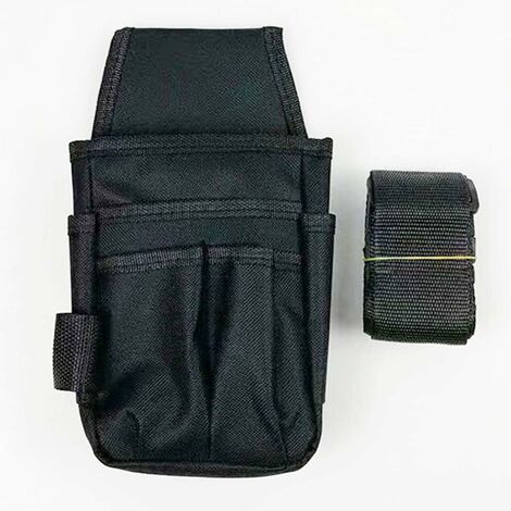 Marsupio per attrezzi con cintura regolabile per elettricista/tecnico/tuttofare,  chiave per trapano impermeabile multifunzionale portatile, borsa da  collezione, UH09