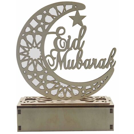 Eid Mubarak Muslimische LED Nachtlicht Ramadan Lampe Dekor Lichter