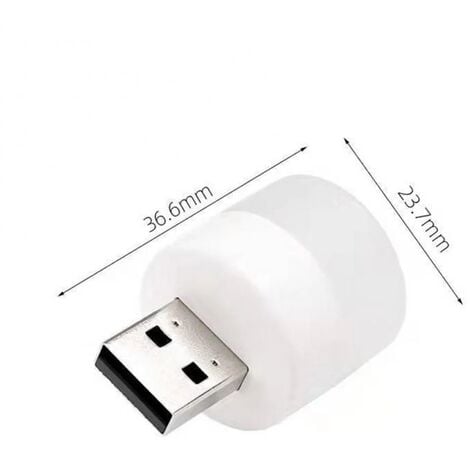 USB-Nachtlicht Mini-LED-Nachtlicht USB-Steckdosenlicht Powerbank