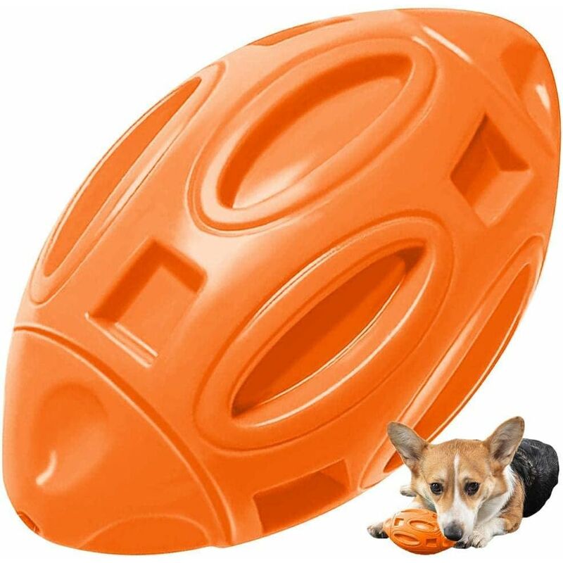 Juguete Para Perro Tpr Pelota De Rugby Grande Rascals Anti E