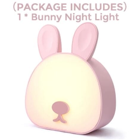 Uds. Luz nocturna táctil LED para bebé, lámpara de noche para niños, luz de  repetición regulable