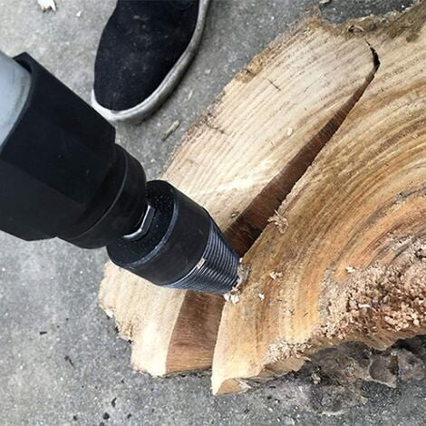 Broca para partir troncos, cono para partir troncos, broca para