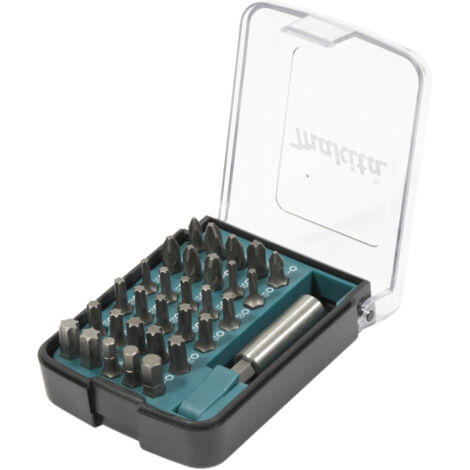 Koffer mit 31 Schraubzubehörteilen - Makita D-34936