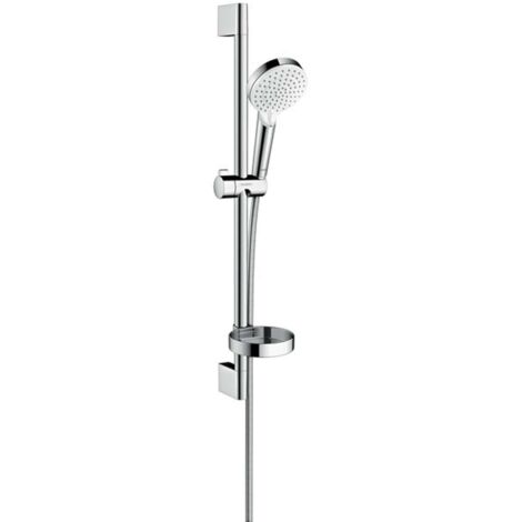 HANSGROHE Duschset Vario Crometta mit Einhandstange 'Croma' 65 cm und Seifenschale 26553400