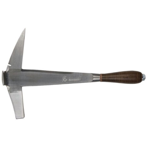 Dachdeckerhammer DIMOS Ledergriff für Rechtshänder lange Spitze - 135583