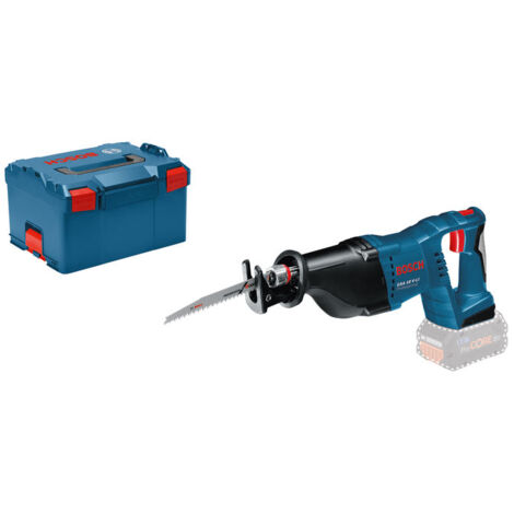Akku-Säbelsäge - Ohne Akku, ohne Ladegerät - BOSCH GSA 18 V-LI solo im L-Boxx-Koffer - 060164J007