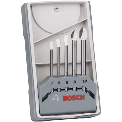 Bosch CYL-9 Ceramic Fliesenbohrer-Sets 5-teilig 4-10mm