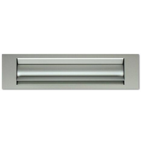 GOETTENS Isolierpost-Eingang - 236 x 30 mm - silber eloxiert - T60110000