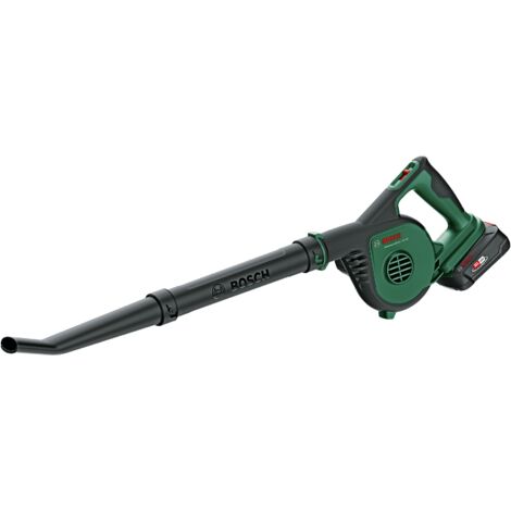 Bosch Akku Laubbläser UniversalLeafBlower 18V-130 (1 Akku, 18 Volt System, Luftgeschwindigkeit: 185-245 km/h)