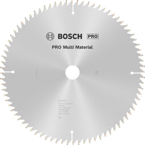 Kreissägeblatt Multi Material Ø 30mm - 305 x 30 x 3,2 mm, 80 - 2 608 640 452