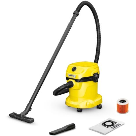 Wasser- und staubtank-staubsauger 15l 1000w gelb und schwarz - Karcher - 16280110
