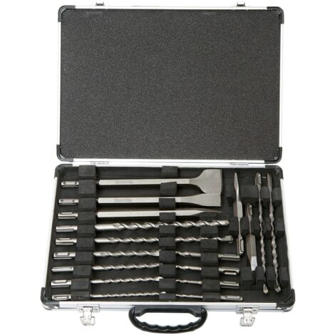 Makita-Satz von SDS-Plus-Bits und Meißeln Satz von 17 Werkzeugen D-42444