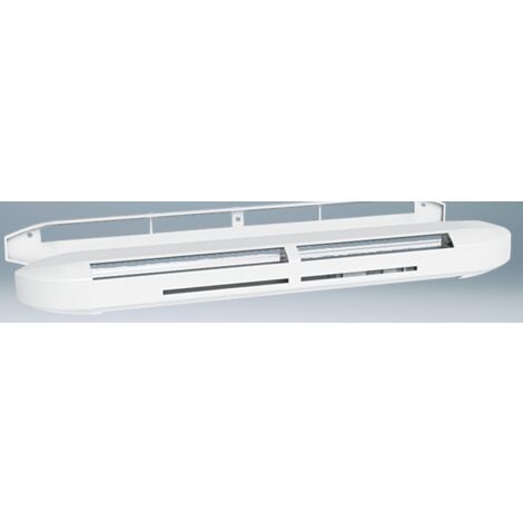 Akustischer feuchtegeregelter Lufteinlass 37DNE 5-45m³ Isola Hy ANJOS Weiß - 420x45x40 mm - 0690