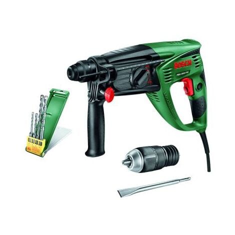 BOSCH PBH 3000-2 FRE 750W Bohrhammer + SDS-Adapterfutter + Zubehör – 0603393200