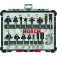 Set mit 15 BOSCH 8 mm Schaftmischfräsern - 2607017472