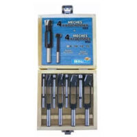 Set mit 4 Stockbohrern LEMAN - Ø 8 bis 15 mm - 210.500.08
