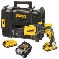 18V 2.0Ah DEWALT Gipskarton-Schrauber + 2 Batterien + Ladegerät - DCF620D2K