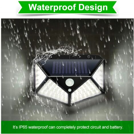 Solarlampen 100LED IP65 Wasserdicht Outdoor - 12er Pack