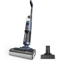 Nass-Trocken-Akkusauger JONR ED12 Pro 3-in-1 vollautomatischer Heißwasserreinigung und Heißlufttrocknung,Beidseitige Kantenreinigung,9kPa