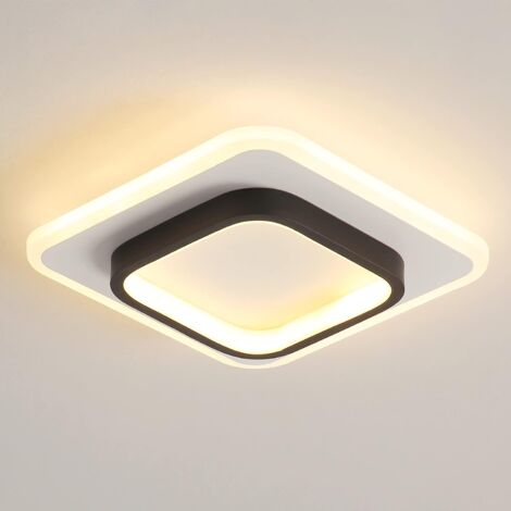 Ultradünne LED-Deckenleuchte, weiß, 30x2,5cm, 24W, IP45 Impossible, kaltweiß