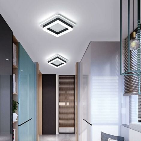 COMELY 24W LED-Deckenleuchte, Acryl-Deckenleuchte, moderne LED-Deckenleuchte für Wohnzimmer, Schlafzimmer, Küche, Flur 6000K (kaltes weißes Licht)