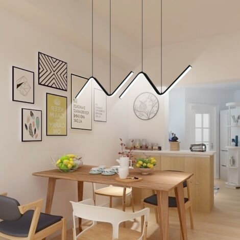 Hängeleuchte Moderne Mode Led Kronleuchter Hausdekoration Weißes Licht 6000K für Wohnzimmer Schlafzimmer Esszimmer Küche