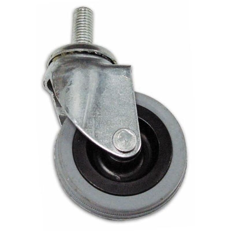 Ruote Girevoli AAGUT 10,2cm - Set 4 Pezzi Gomma TPR Per Secchi Mocio E Carrelli - Foto 2