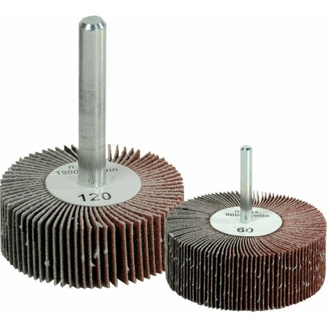 Ruota Abrasiva Lamellare con Gambo Grana 60 50X30 mm Maurer Plus 1 Pz