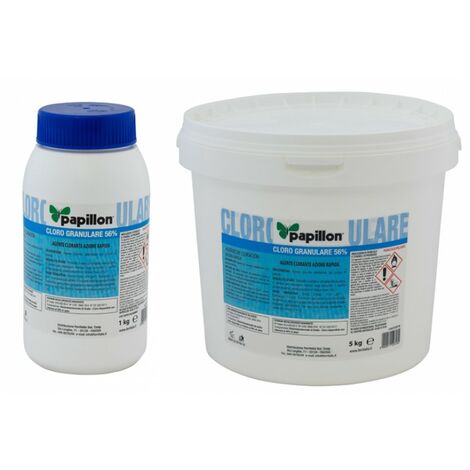 DIELLESHOPPING Cloro per Piscine Cloro per Piscina 56% Granulare 1 kg (1 kg)