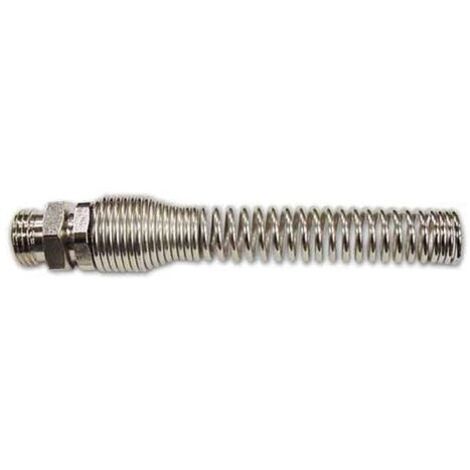 Aria Compressa - Attacco Maschio con molla Walmec Art.13201 fil. 1/4 att. 6/8 (1/2)
