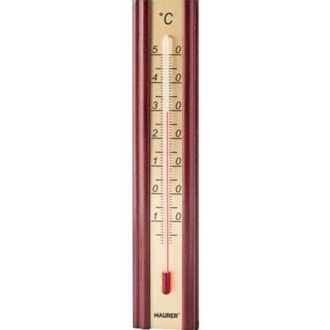 TERMOMETRO DA PARETE FAGGIO/ALLUMINIO MAURER 40X10X200HMM - CF. BLISTER