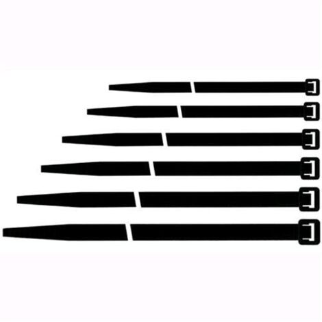 FASCETTE per CABLAGGIO MAURER Colore NERO 540X7,8 conf. 100 pz
