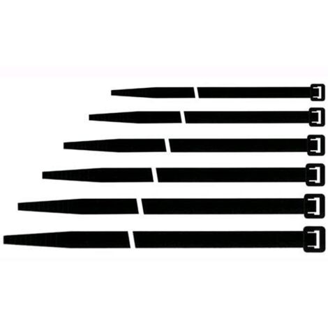 FASCETTE per CABLAGGIO MAURER Colore NERO 370X3,6 conf. 100 pz