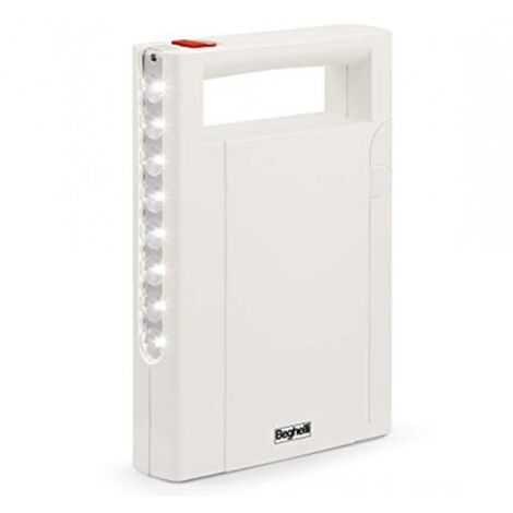 LAMPADA PORTATILE LED BEGHELLI RICARICABILE 3,6V ANTI BLACK-OUT 3310