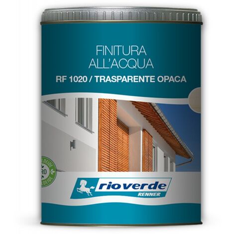 VERNICE FINITURA ACQUA RIO VERDE RF1220 750ML NOCE CHIARO