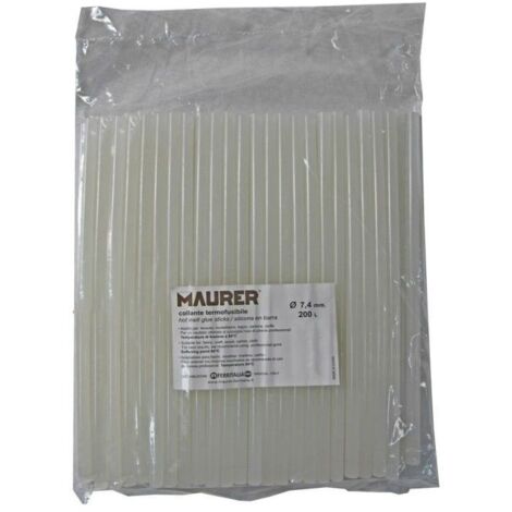 COLLA TERMOFUSIBILE STICK MINI Ø7,4X200MM MAURER 400GR
