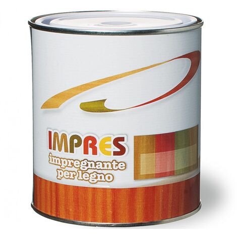 Impregnante Sintetico Satinato per Legno Impres Laiv colore Mogano 0,750 Lt.