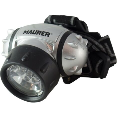 TORCIA LED BATTERIA DA TESTA MAURER 3AAA NON INCLUSE - CF. BLISTER