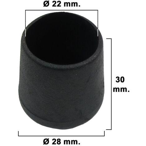 PUNTALE ESTERNO TONDO Ø22MM MAURER - CF. BLISTER 4PZ