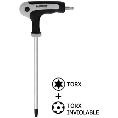 Chiave Torx a T  misura T40 mm Lunghezza: 260 mm Maurer Plus