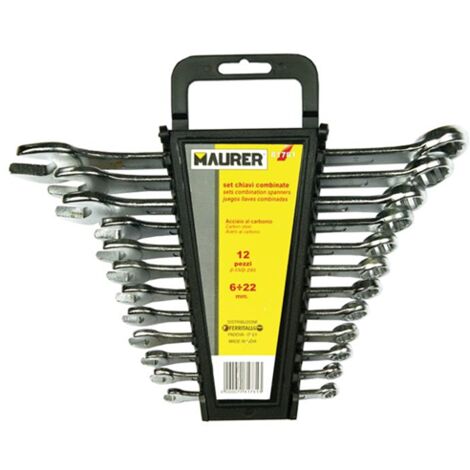 CHIAVI COMBINATE SR. 12 PZ. MAURER 6-22 - CF PLACCHETTA