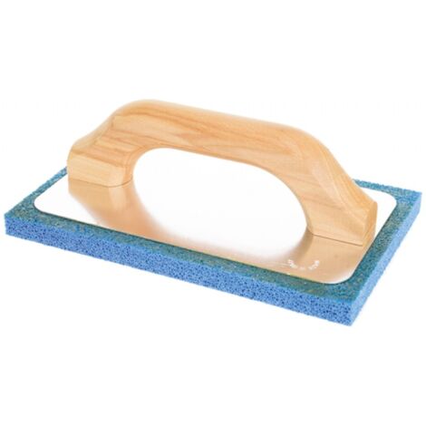 FRATTONE MAURER ALLUMINIO M/LEGNO 240X100MM SPUGNA 14MM BLU