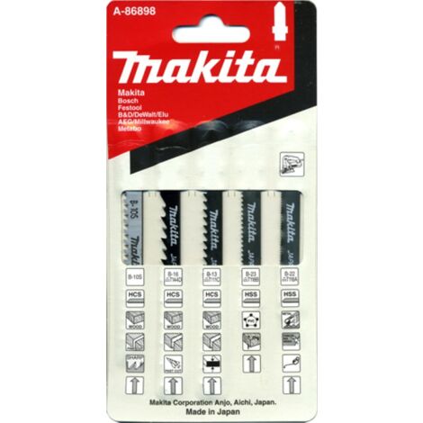 LAME X SEGHETTO ALT. MAKITA ASSORTITE CF5PZ A-86898-BLISTER