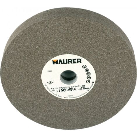MOLA ABRASIVA CORINDONE MAURER 125X15X16 GR 36
