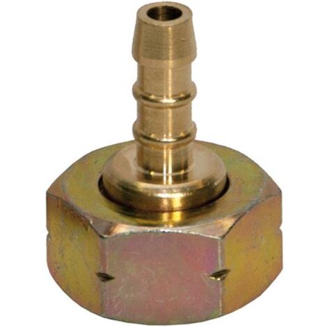 Raccordo Ottone con Guarnizione Per Bombola Gas 25 mm Maurer