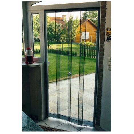 Tenda Zanzariera 120x240 cm a pannelli verticali Maurer