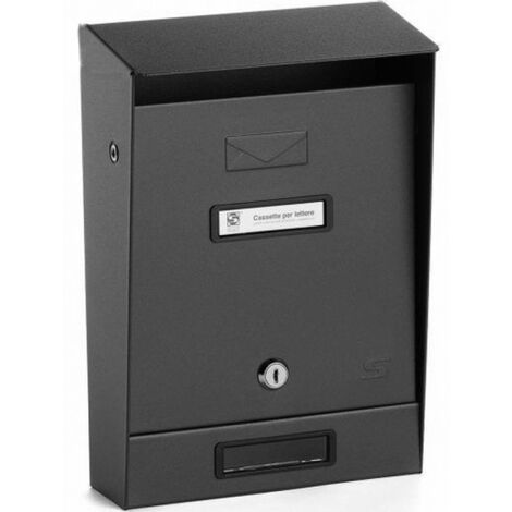 CASSETTA POSTALE SILMEC 10.202 GRIGIO FERRO (1/2)
