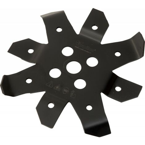 DISCO DECESPUGLIATORE ACCIAIO 8 DENTI MACINONE Ø280MM PAPILLON - CF.SCAT
