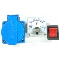 RIC.YAMATO - MOTOGENERATORE 94719 VOLTMETRO E PROTETTORE P.2-3-4-5-6-