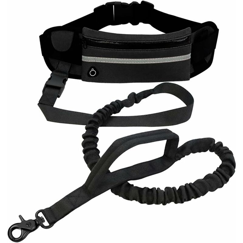 Running Waist Bag With Traction Rope, Outdoor Sports Portable Waist Bag  With Dog Walking Traction Belt